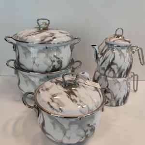 ست قابلمه و کتری قوری پاچی ترکیه