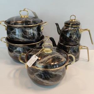 ست قابلمه و کتری قوری پاچی ترکیه