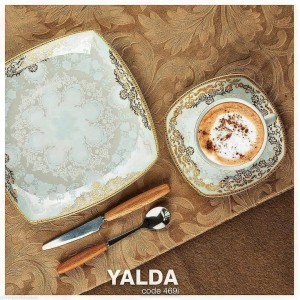 سرویس چینی 105 پارچه پردیس یلدا فیروزه