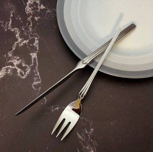 کارد و چنگال استیل 3بعدی