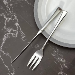 کارد و چنگال استیل 3بعدی