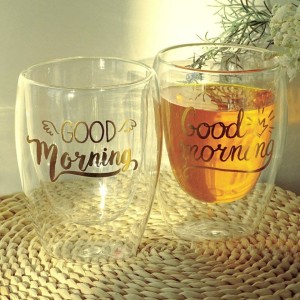 لیوان دوجداره GOOD MORNING