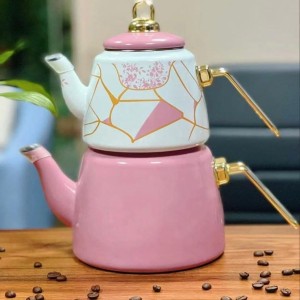 کتری و قوری لعابی کاراجا