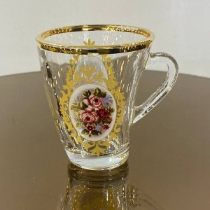 فنجان چای خوری طرح رز