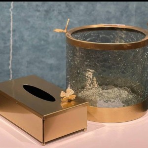 ست سطل و جا دستمال