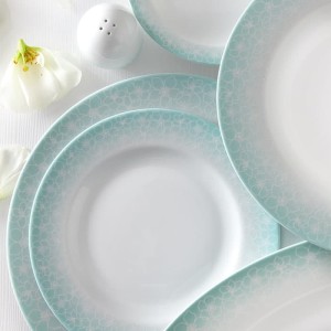 سرویس 102 پارچه چینی زرین ساکورا آبی