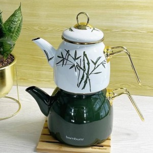 کتری قوری لعابی Bambum