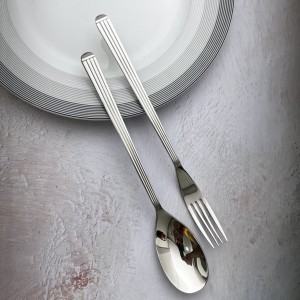 قاشق چنگال 6 نفره استیل