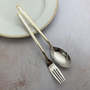 قاشق چنگال 6 نفره استیل