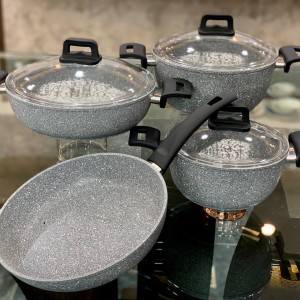 سرویس قابلمه7پارچه گرانیتی Bernardo