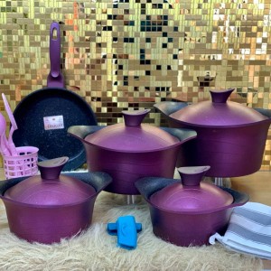 سرویس قابلمه ۱۹ پارچه گرانیتی(AKDENIZ)