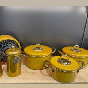 سرویس قابلمه 8 پارچه نوا خردلی