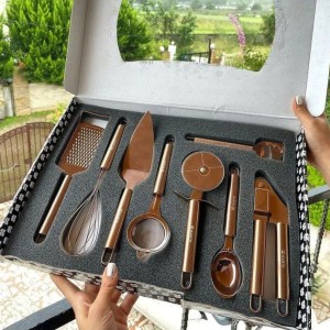 ست 8 پارچه ابزار آشپزخانه