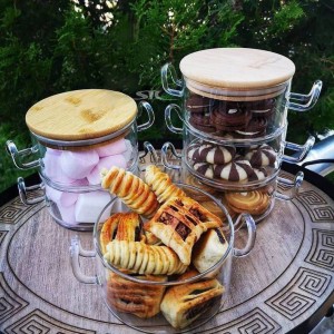 مینی قابلمه سه طبقه پیرکس