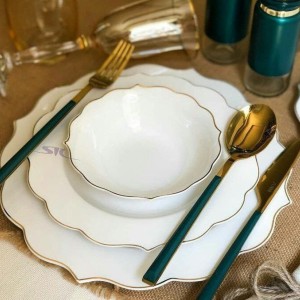 سرویس 6 نفره 24 پارچه غذا خوری pink and more