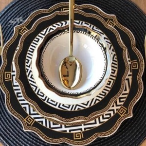 سرویس 6 نفره 24 پارچه غذا خوری pink and more