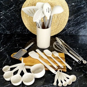 ست 26 پارچه کفگیر ملاقه سیلیکونی