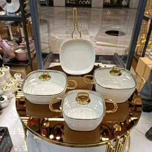 سرویس قابلمه مربع Lines