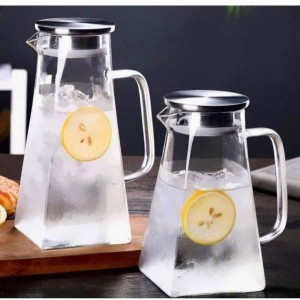 پارچ آب پیرکس کف مربع