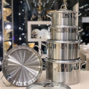 سرویس قابلمه استیل کاوانا 