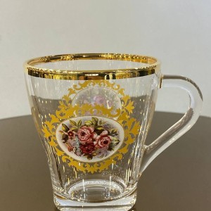 فنجان چای خوری طرح رز