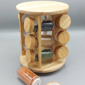 جا ادویه چوبی ۱۲ تایی