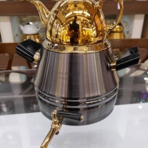 کتری قوری استیل دودی اوبرون