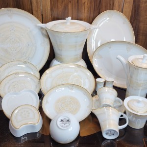 چینی لورین قالب سفیر طرح گرد حامی