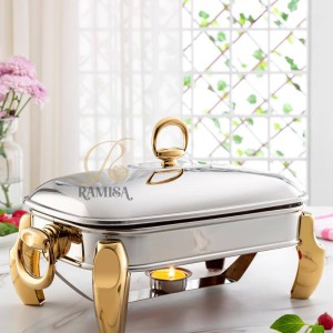 سوفله خوری استیل ۲رنگ رامیسا