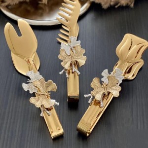 ست سرو سالاد و مرغ سه تایی