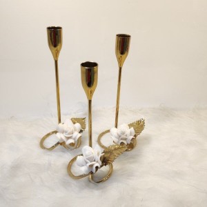 شمعدان گل چینی