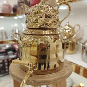 کتری و قوری استیل کف چدن