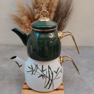 کتری قوری لعاب گرانیتی