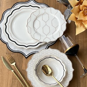 سرویس غذا خوری لبه دالبر محصول Paçi ترکیه