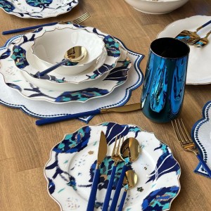 سرویس غذا خوری لبه دالبر محصول Paçi ترکیه