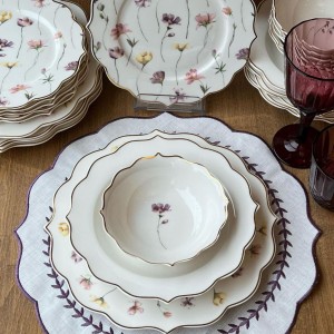 سرویس غذا خوری لبه دالبر محصول Paçi ترکیه