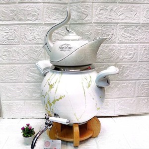 کتری و قوری کروپ ست ماربل