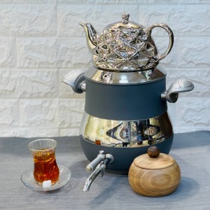 کتری قوری شیرداراستیل