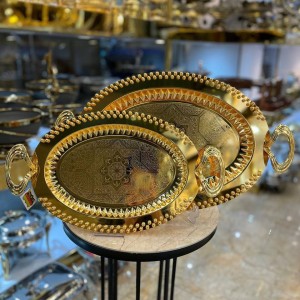 سینی 2سایز وارداتی استیل