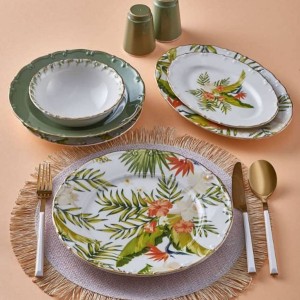 سرویس غذا خوری طرح هاوایی 28پارچه 