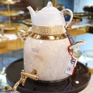 کتری قوری نزاز طرح ماربل