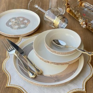 سرویس غذا خوری مدل Lazio  محصول Decovien ترکیه