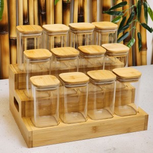 سرویس ادویه پاسماوری 12 پارچه بامبو