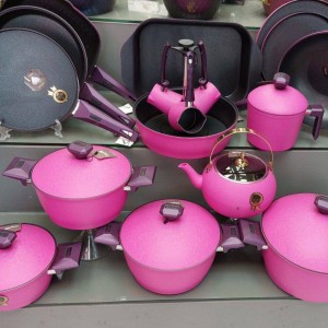 سرویس قابلمه گرانیتی 24 پارچه گیگیلی ترکیه