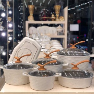 سرویس قابلمه گرانیتی 12 پارچه river