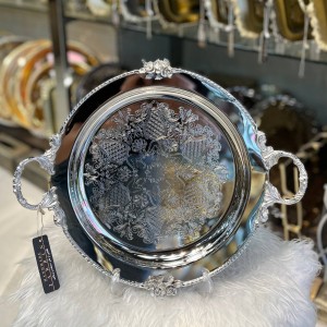 سینی پذیرایی برنجی