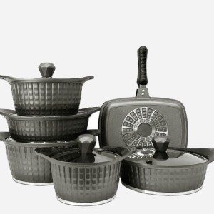 سرویس قابلمه 12 پارچه یونیک مدل نگینی