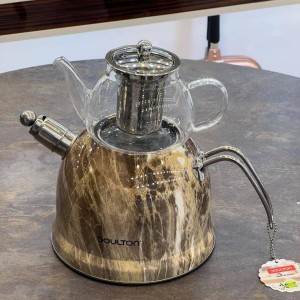 کتری رنگی و قوری سوتی دالتون