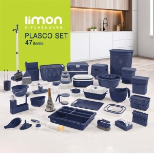 سرویس 47 پارچه پلاستیک لیمون