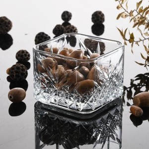پیاله چهار گوش تراشدار timeless